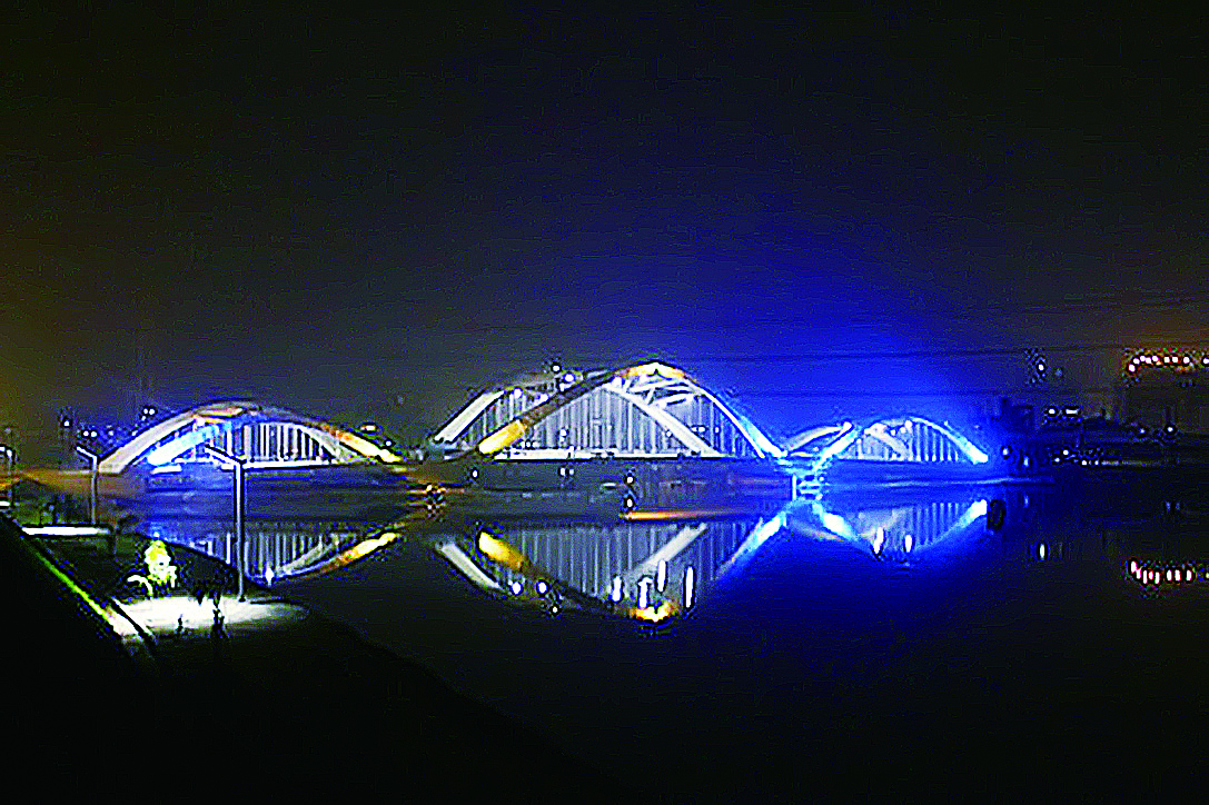 Bangladest bridge lighting project
